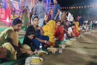 भव्य भंडारा का हुआ आयोजन.हजारों हजार की संख्या में श्रद्धालु भक्त पहुंच कर महाप्रसाद ग्रहण किया